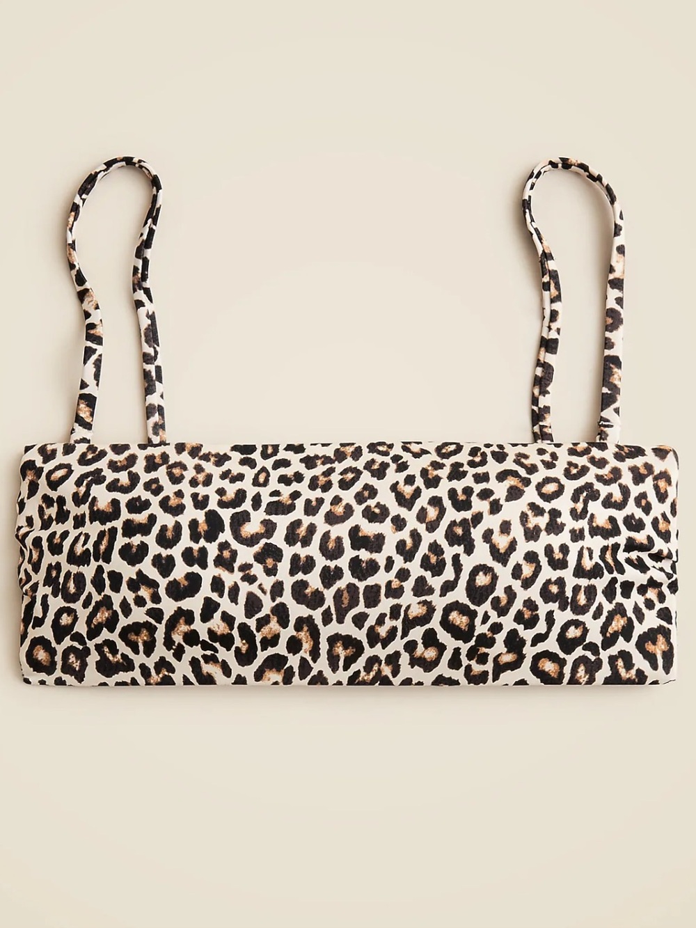 {J.Crew} Brand New Bandeau Bikini Top in Classic Sculpt